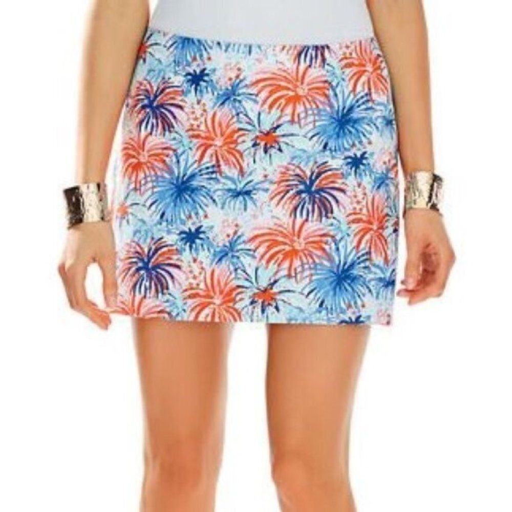 Lilly Pulitzer RARE FIND-HOLY GRAIL PRINT! Tate Skirt in Multi Feelin Sparks